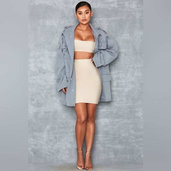 Rare and unique oversized denim jacket Mistress Rocks - Picture 9 of 10